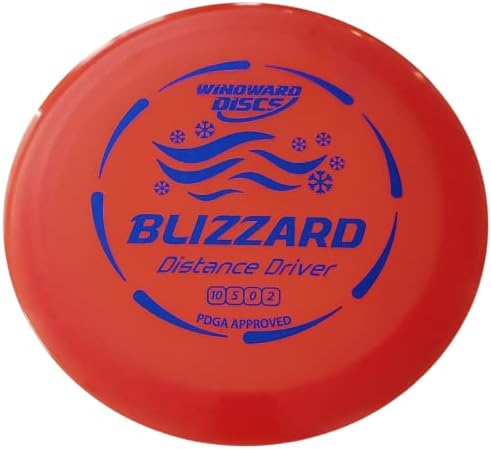דיסקים עם דיסקים של Blizzard Distr Diss Disc גולף דיסק | דיסקי גולף דיסקים שאושרו על ידי PDGA | דיסק גולף מהירות גבוהה ומרחקים רחבים